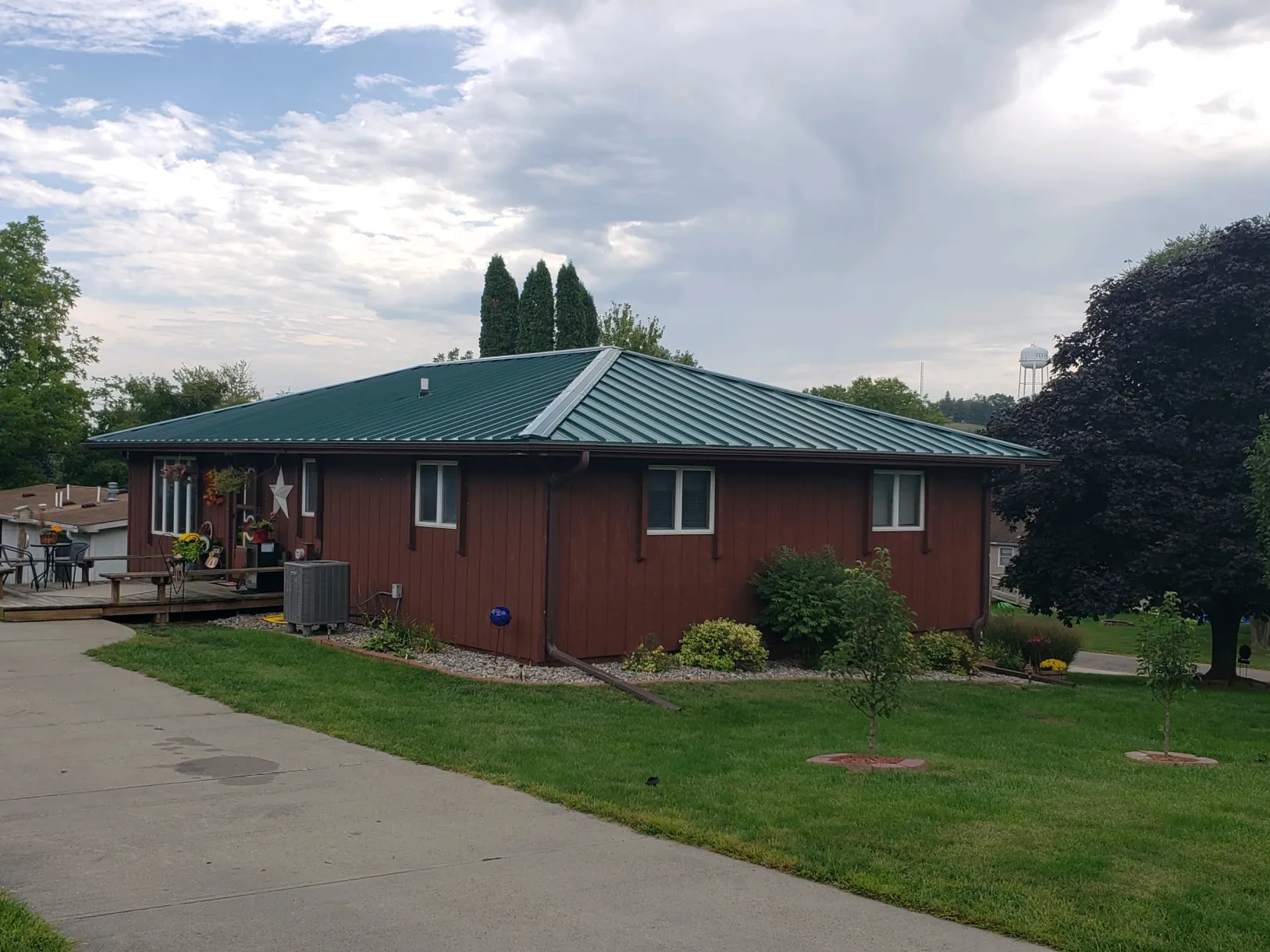 home roofing project by fs contracting