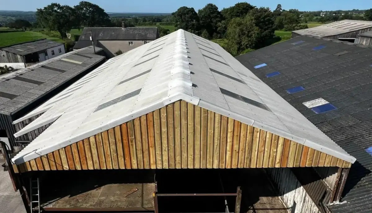 Agricultural Metal Roofing Panles Replacement - FS Contracting Service