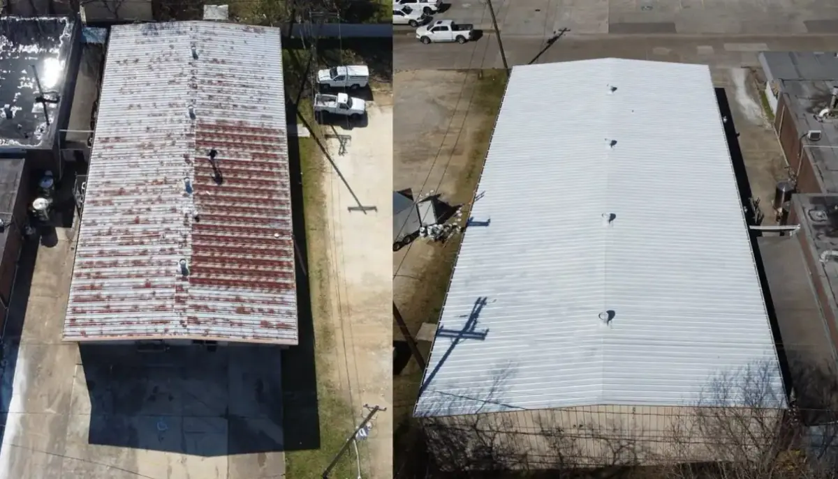 Elastomeric Roof coating - FS Contracting Services