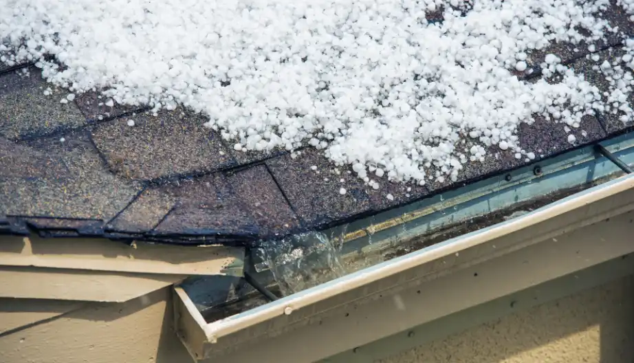 Hail and Ice Load Roof Damage Repair in Nebraska and Iowa
