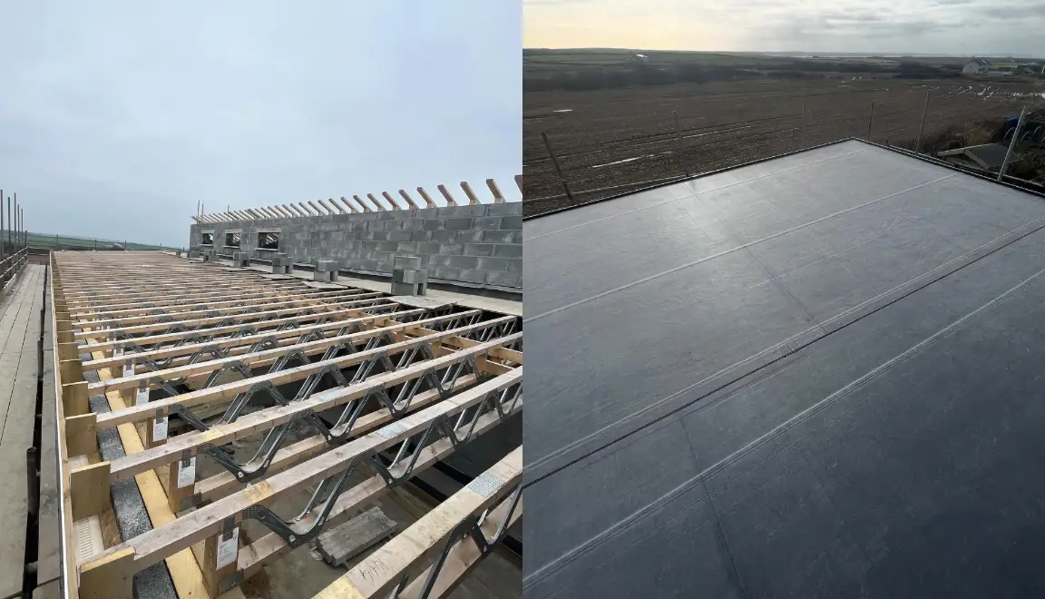 New EPDM Roof Installation - FS Contracting Services