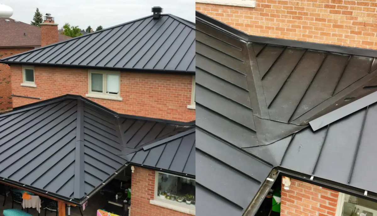 Standing Seem Metal Roofing Installation